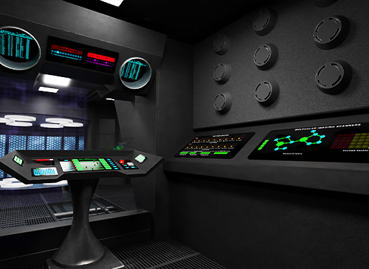 Enterprise (Refit) Transporter Room